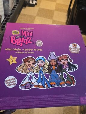 Mini Bratz Advent Calendar – Bright Purple Packaging